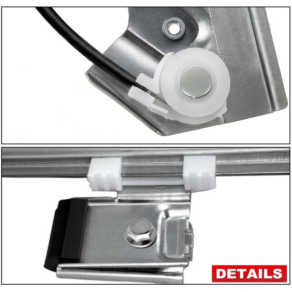 Power Window Regulator with Motor for Chevy Silverado GMC Front Right Passenger