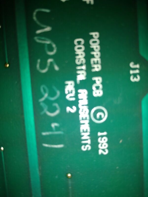 coastal pop a ball 2 arcade redemption pcb part working #2