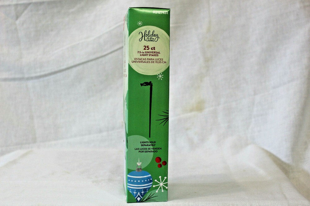 25 Count 7.5in.Universal Light Stakes NIB
