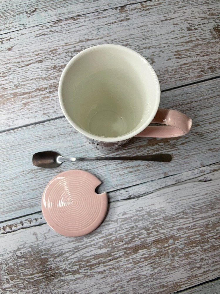 4 piece Tea Cup Infuser, Spoon and Strainer