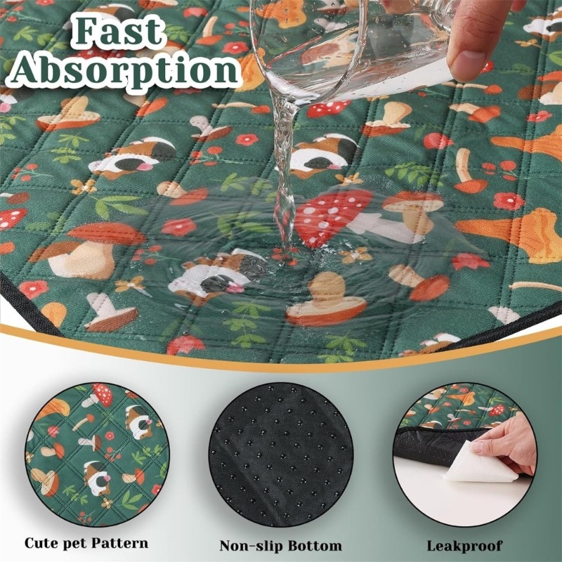 BunnIES Cage Pad Reusable Washable Absorbent Layer For Dry Environment