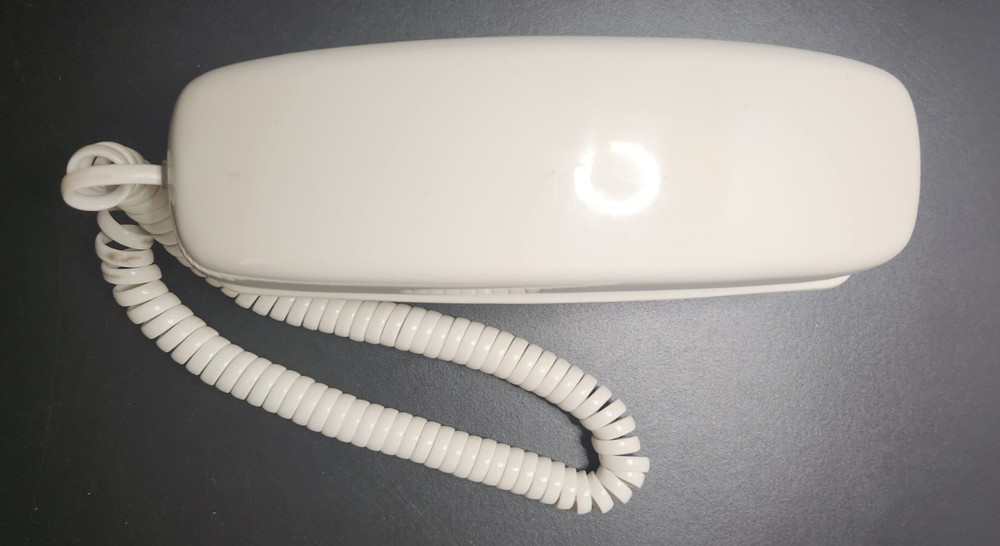 Vintage White Bell Phones