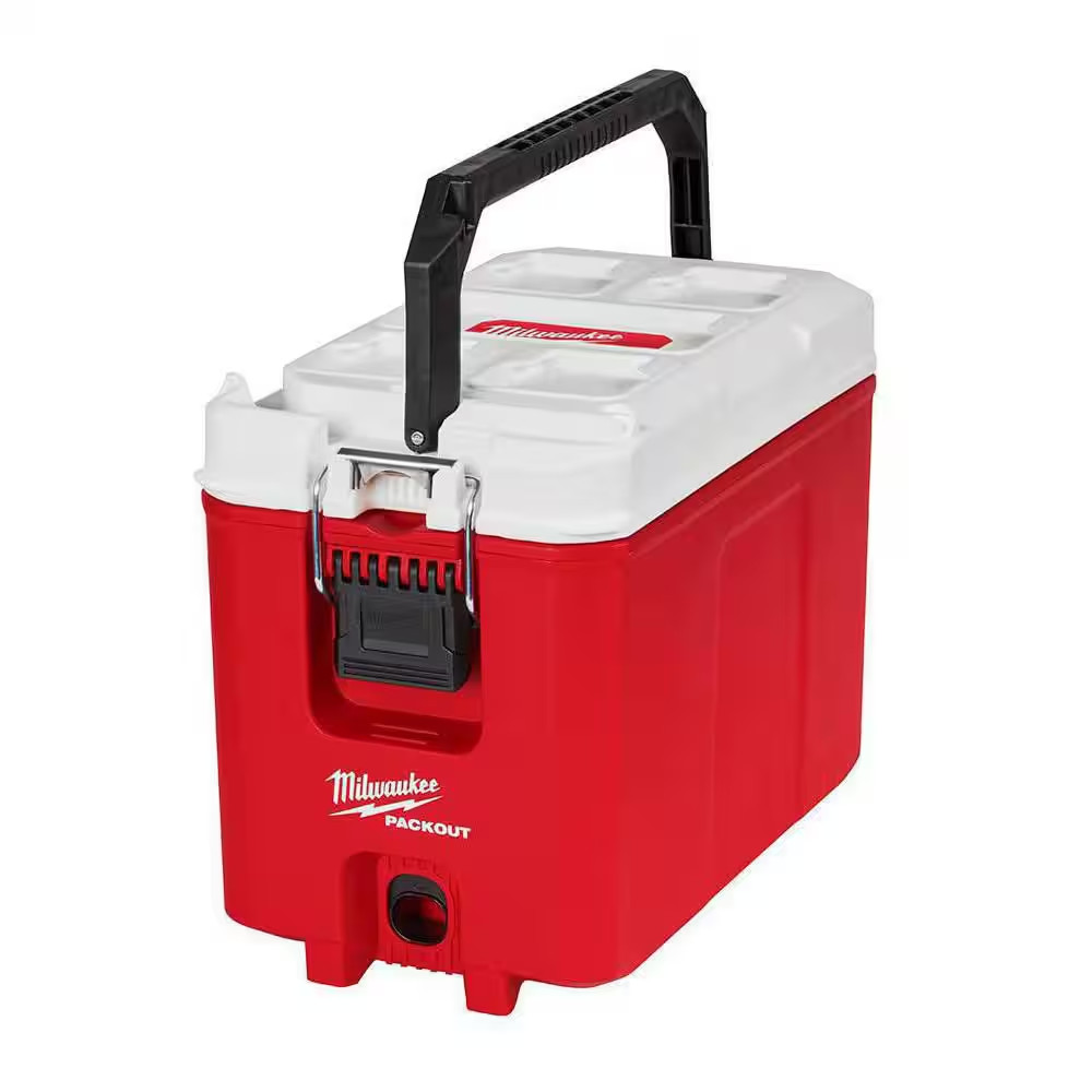 PACKOUT 10 In. Red 16 Qt. Compact Cooler