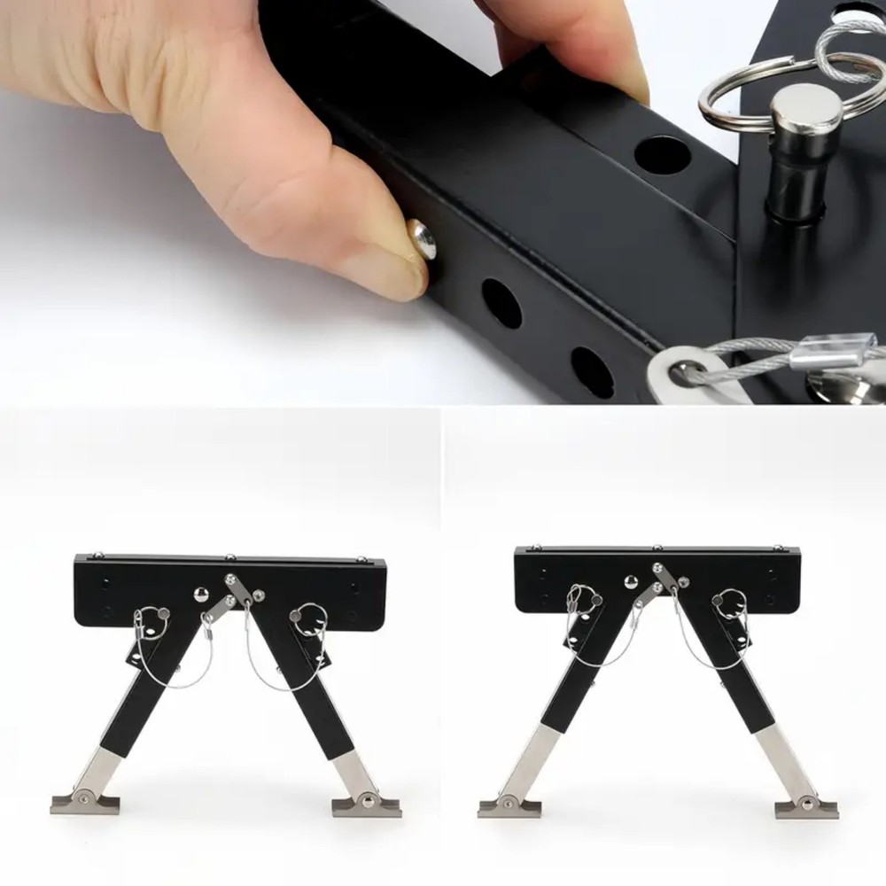 RV Step Stabilizer for Camper Steps RV Step Support stabilizer Stair Black US