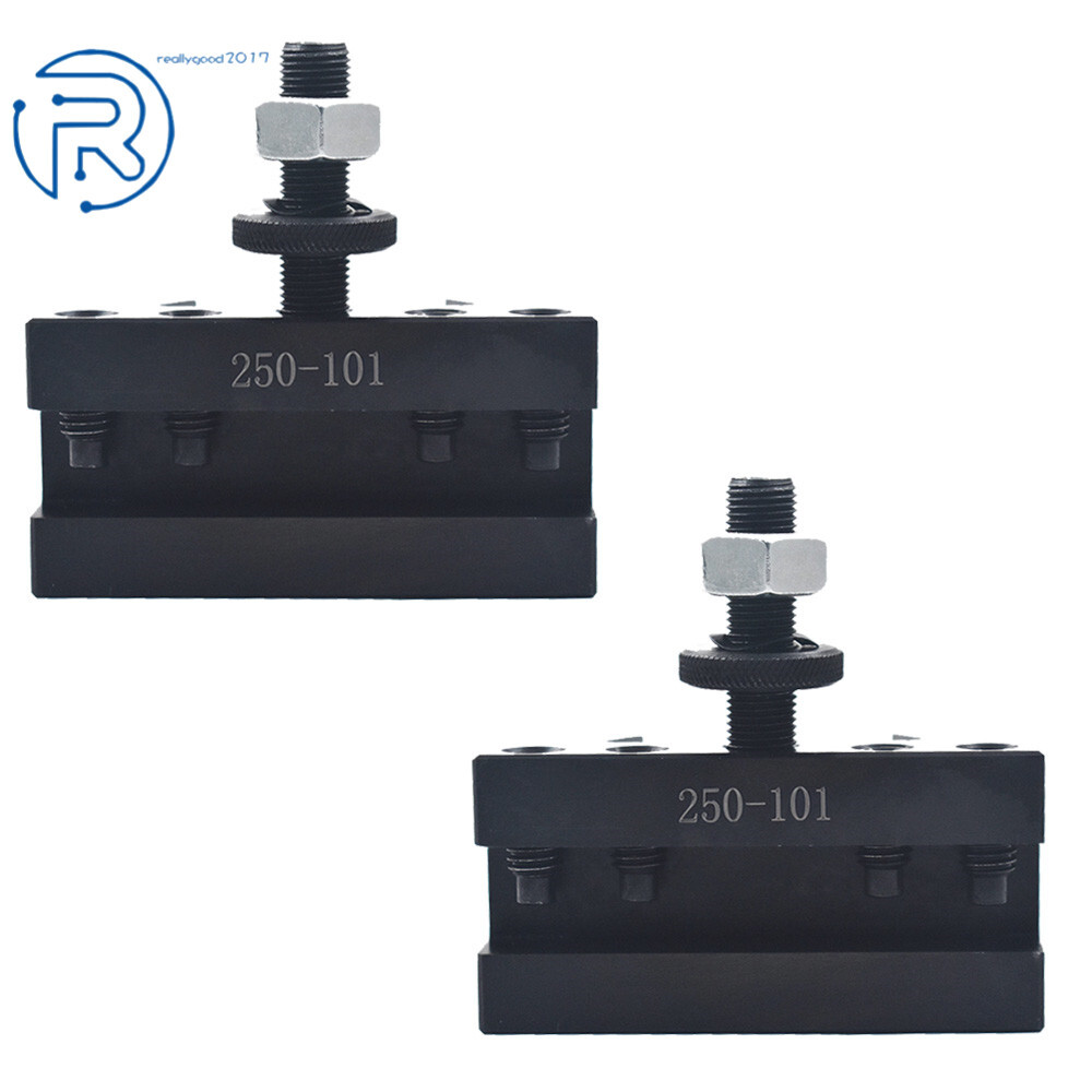2Pack AXA #1 250-101 Quick Change Tool Post Turning & Facing Holder For Lathe US