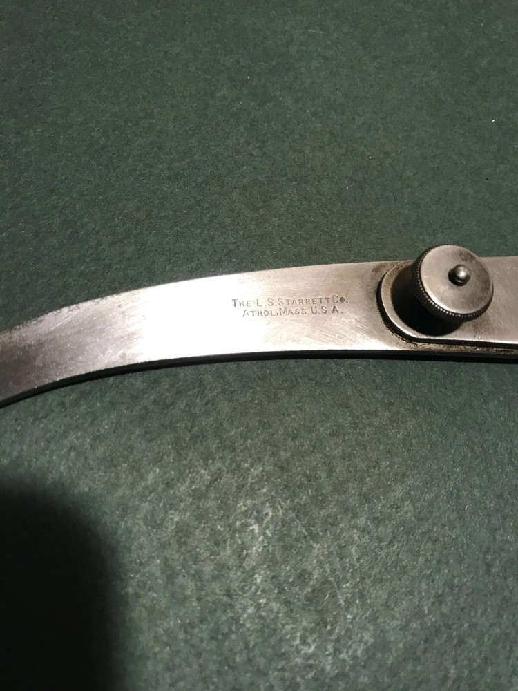 LS STARRETT #38 LOCK JOINT CALIPER
