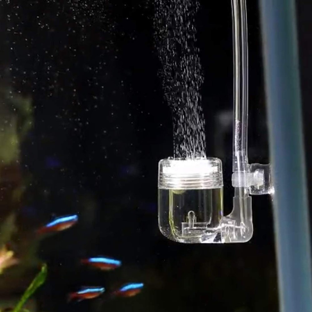 CO2 Diffuser 4- in-1 Function, Ultramicropore Atomization U-Shape Air Intake ...