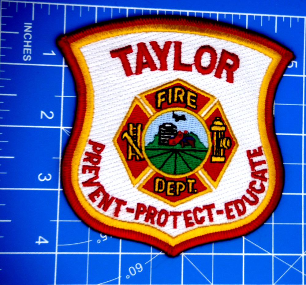 Taylor Michigan Fire Department patch