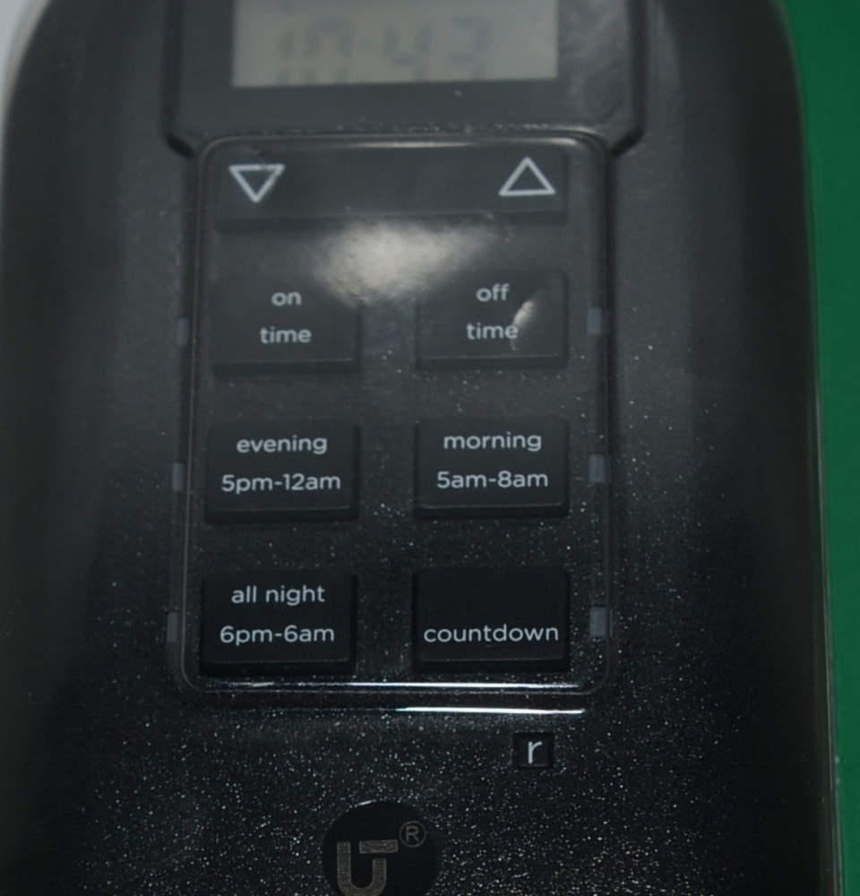 Utilitech 5474523 Outdoor 24 Hour Digital Timer Plug In