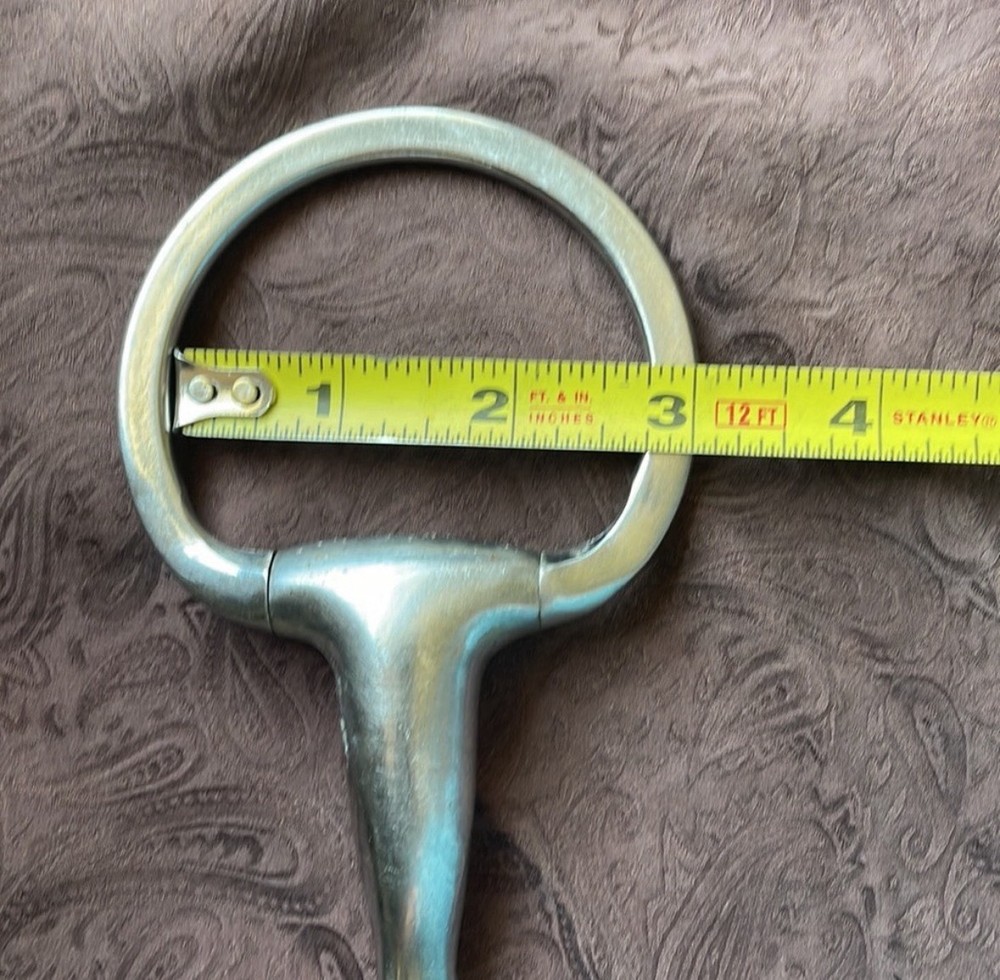 English Eggbutt Snaffle Horse Bit