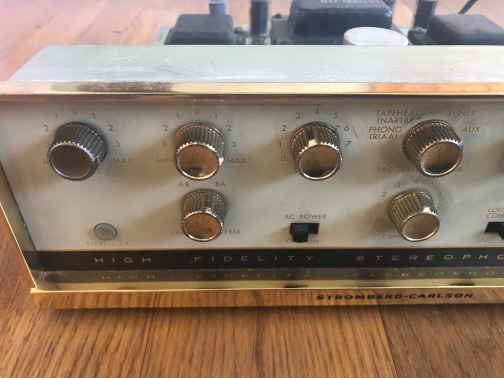 stromberg carlson Model ARS - 433 amplifier tested!!