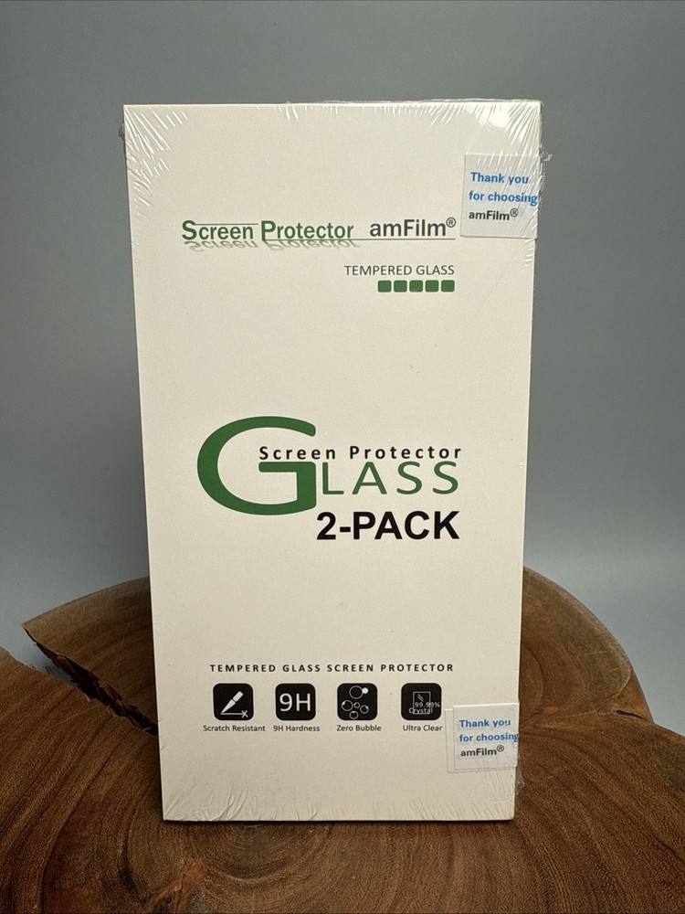 amFilm Nintendo Switch Premium Tempered Glass Screen Protector (2 Pack)