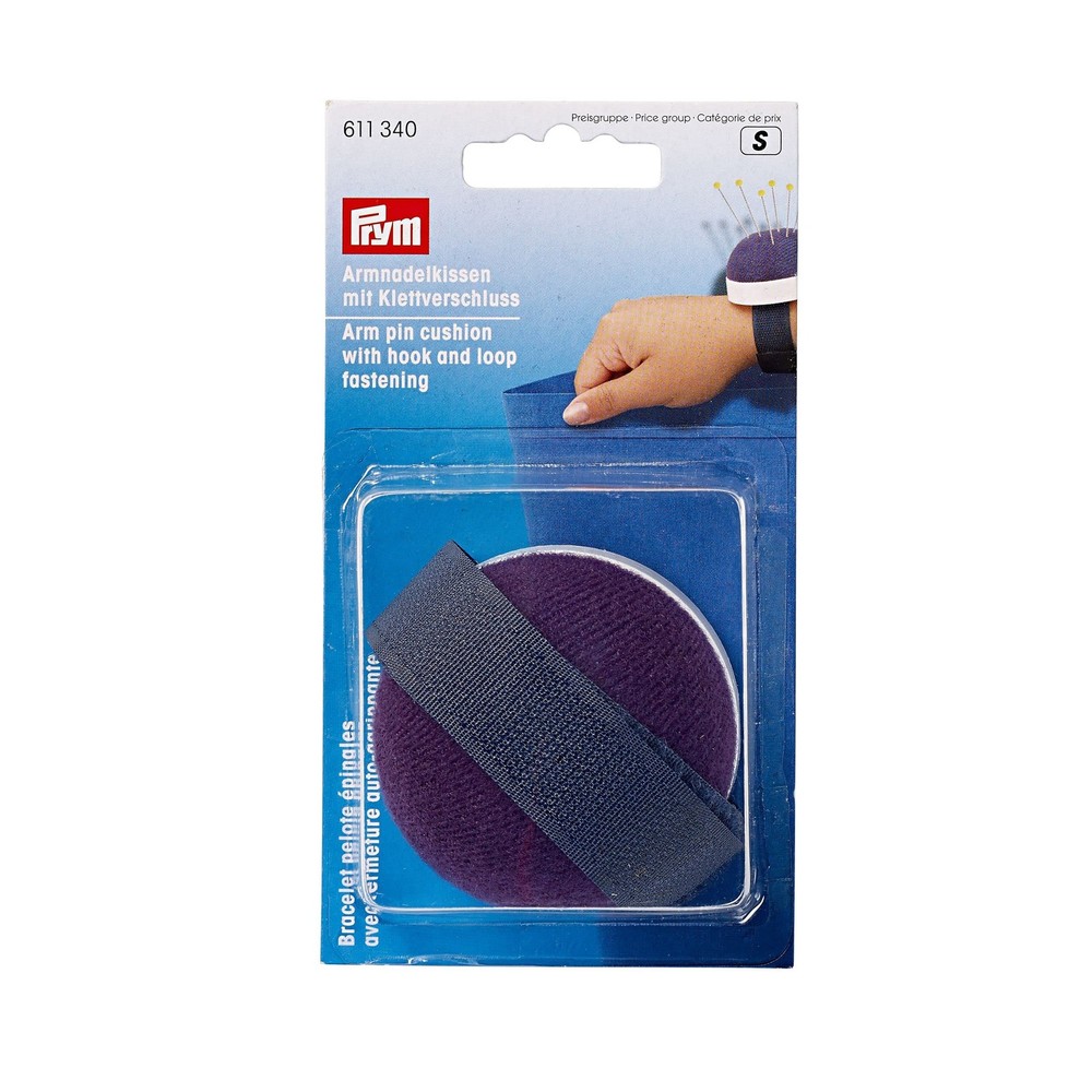 Wrist Pin Cushion, Blue