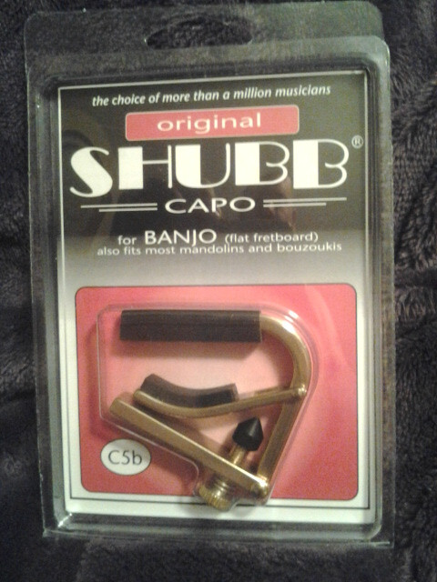 Shubb C5B Original Brass Banjo Capo