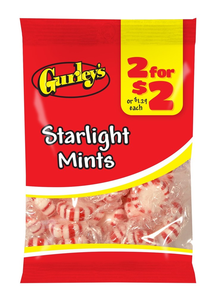 Gurley's Classic Starlight Mints, Invigorating Peppermint Hard Candy (Pack of...