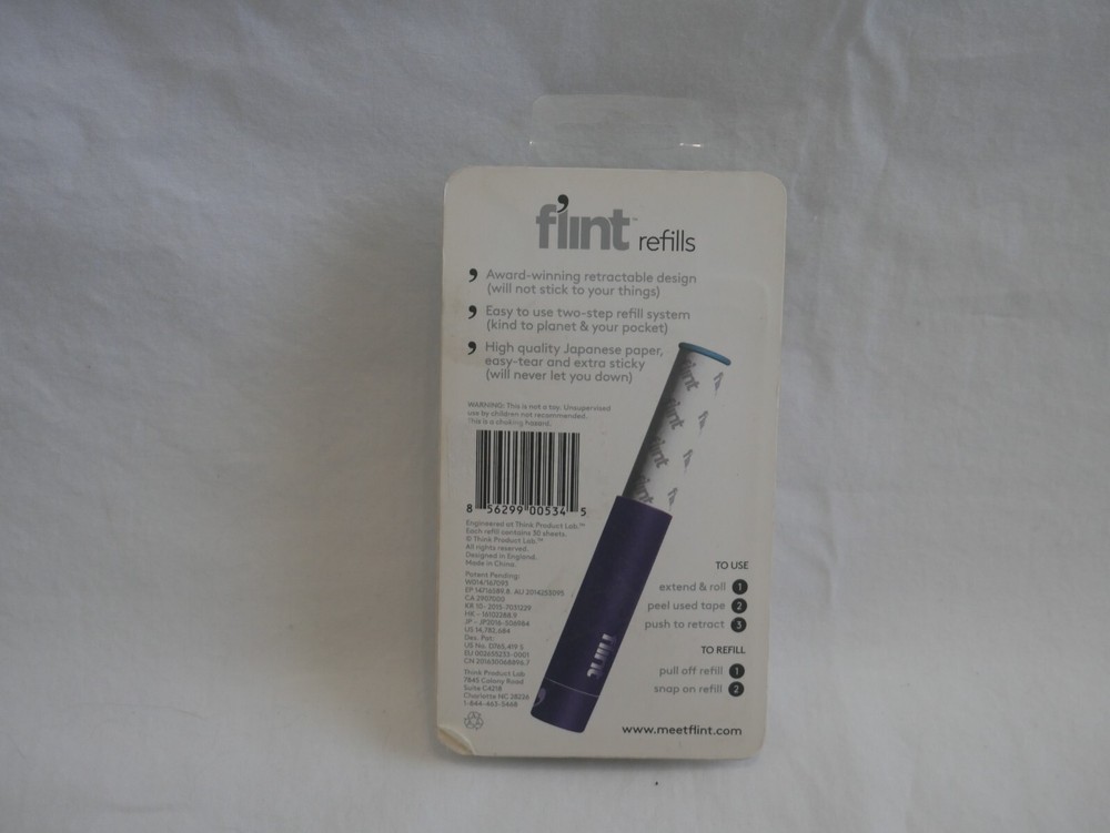 FLINT LINT ROLR RFL 2PK (2C1)
