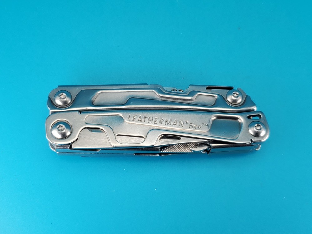 Leatherman Rev 3.8" Multi-Tool, Stainless!