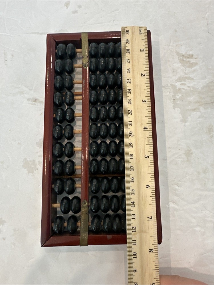 Vintage Chinese abacus, Suanpan , 11 Row
