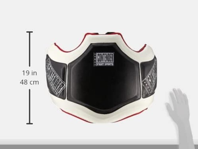 Heavy Hitter Boxing Body Protector Black/White