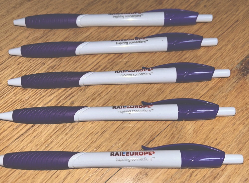 5 RAIL EUROPE PENS