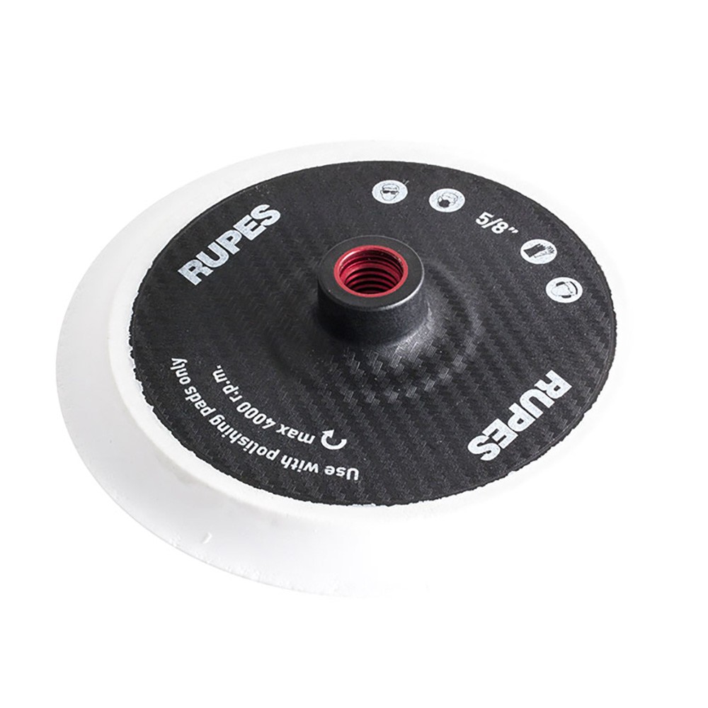 RUPES Backing Pad 165mm/6.5" Hook & Loop w/5/8" Female Thread