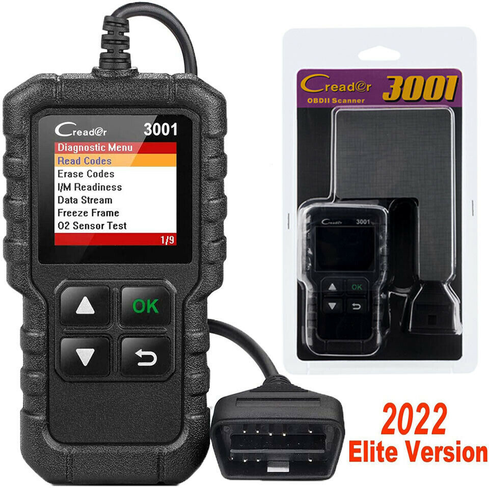 LAUNCH CR3001 OBD2 Scanner Code Reader Car Engine Scan Fault Diagnostic Tool