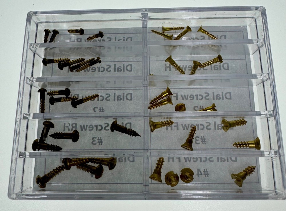 40-Piece Dial Screw Assortment