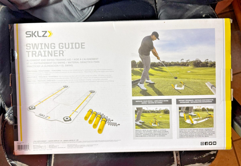 SKLZ Golf Swing Guide Trainer for Improved Consistency and Accuracy