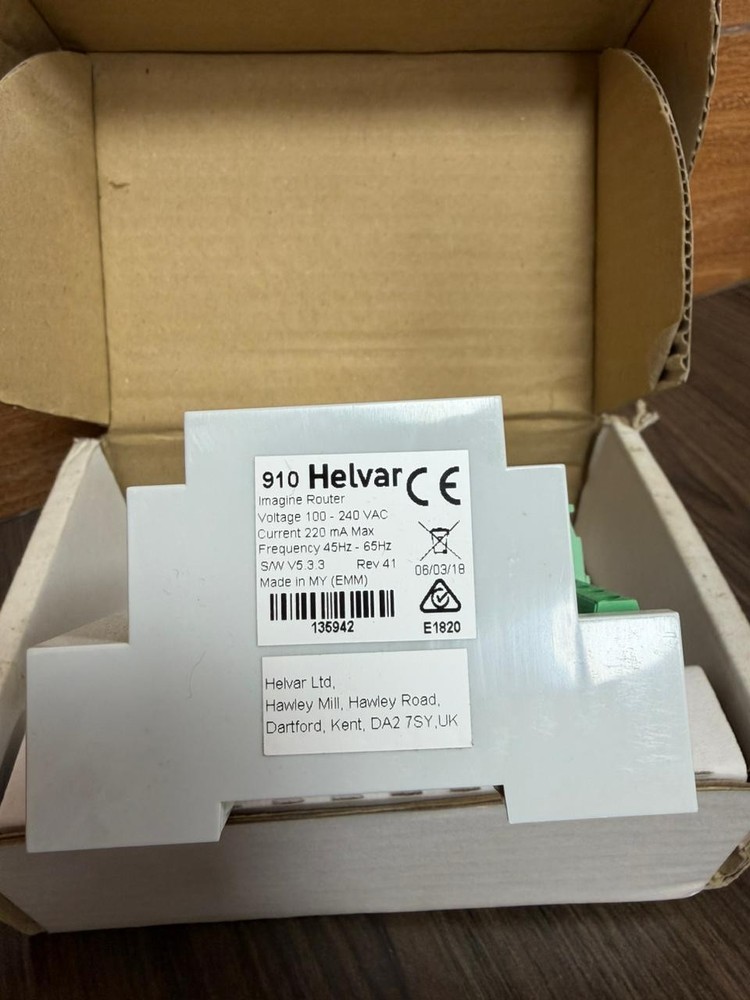 HELVAR 910 ROUTER IMAGINE ROUTER