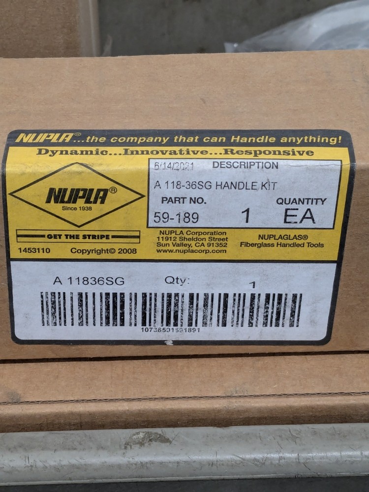 NUPLA 36" Long Replacement Handle for Solid & Split Head Hammers 59189