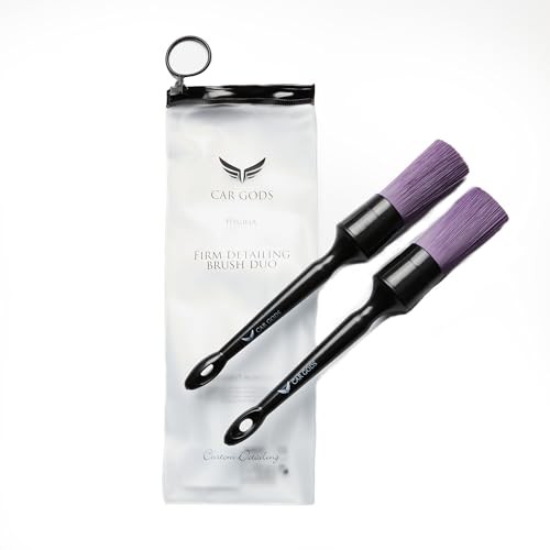 Firm Interior and Exterior Detailing Brushes