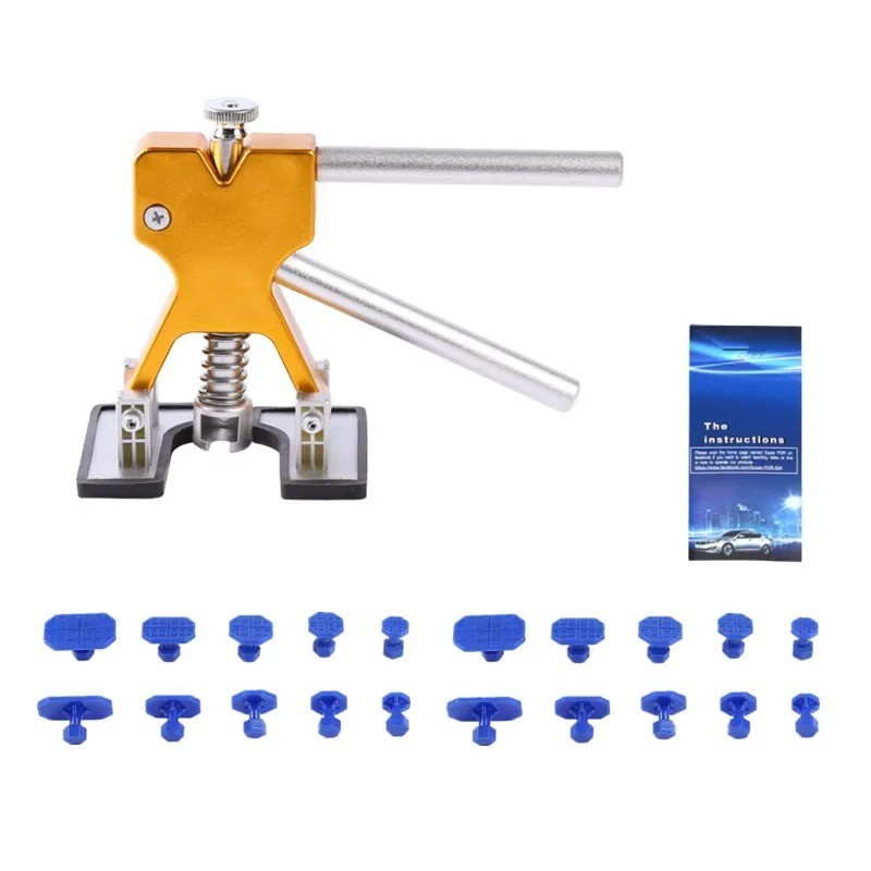 Car Paintless Dent Puller Kit Suction Cup Hail Dent Removal Tool Set