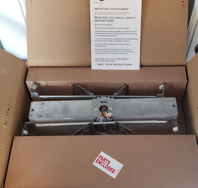 Encore Lighting Exit Light - Universal Mount LED Exit Light Sign G5