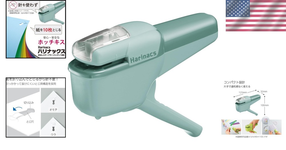Durable Metal Stapleless Stapler – Smart Closure for Neat Binding Solutions