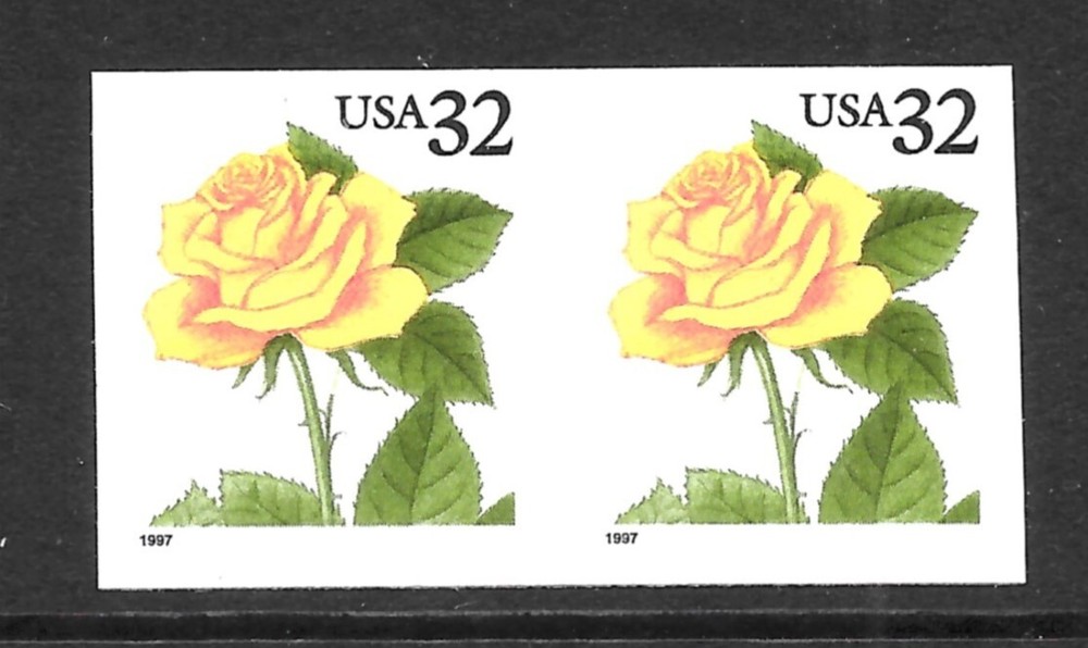 Die-Cutting Omitted ERROR Coil Pair Scott #3054a--MNH, 2024 Scott Cat $85