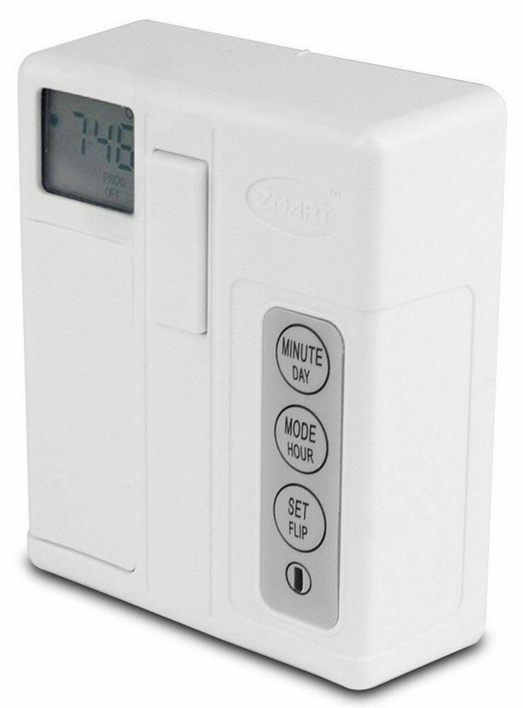 NEW Viatek Zmart Light Switch Timer Z018 Auto On/Off Programmable Control WHITE