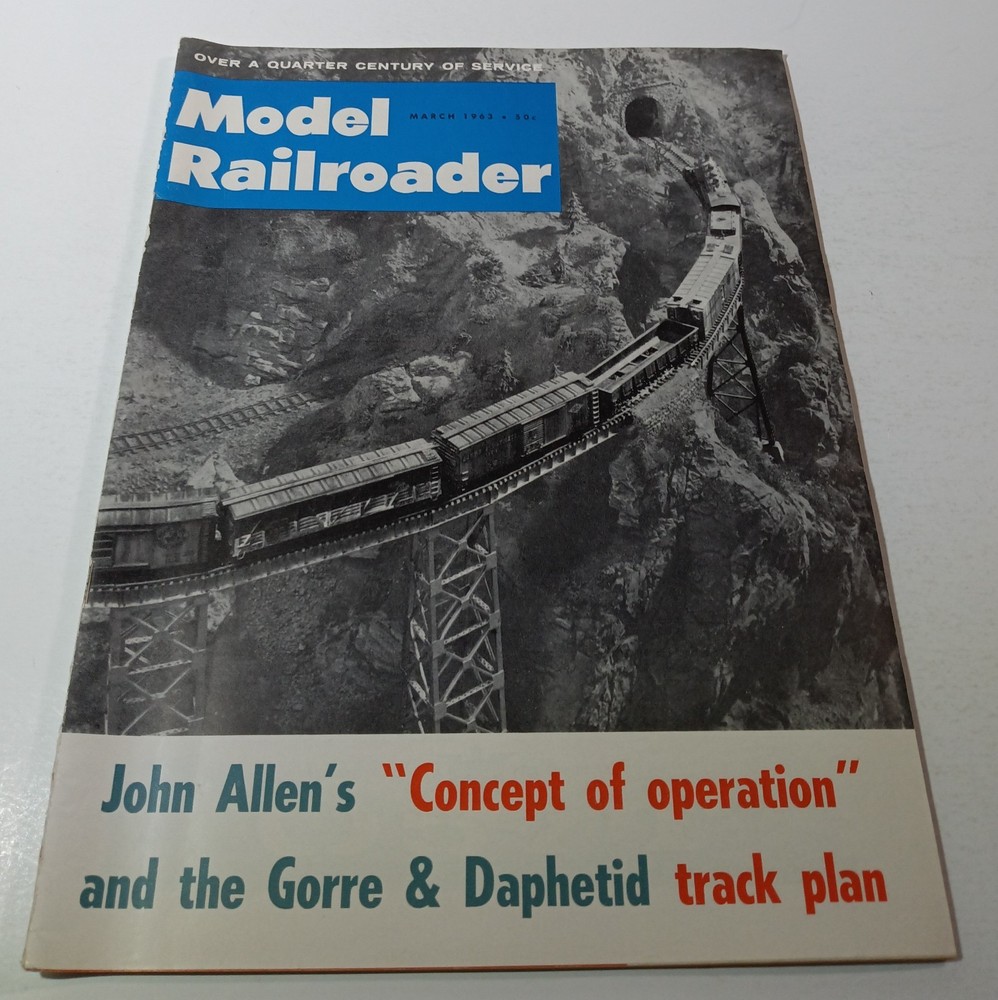 Model Railroader Magazine (March, 1963)