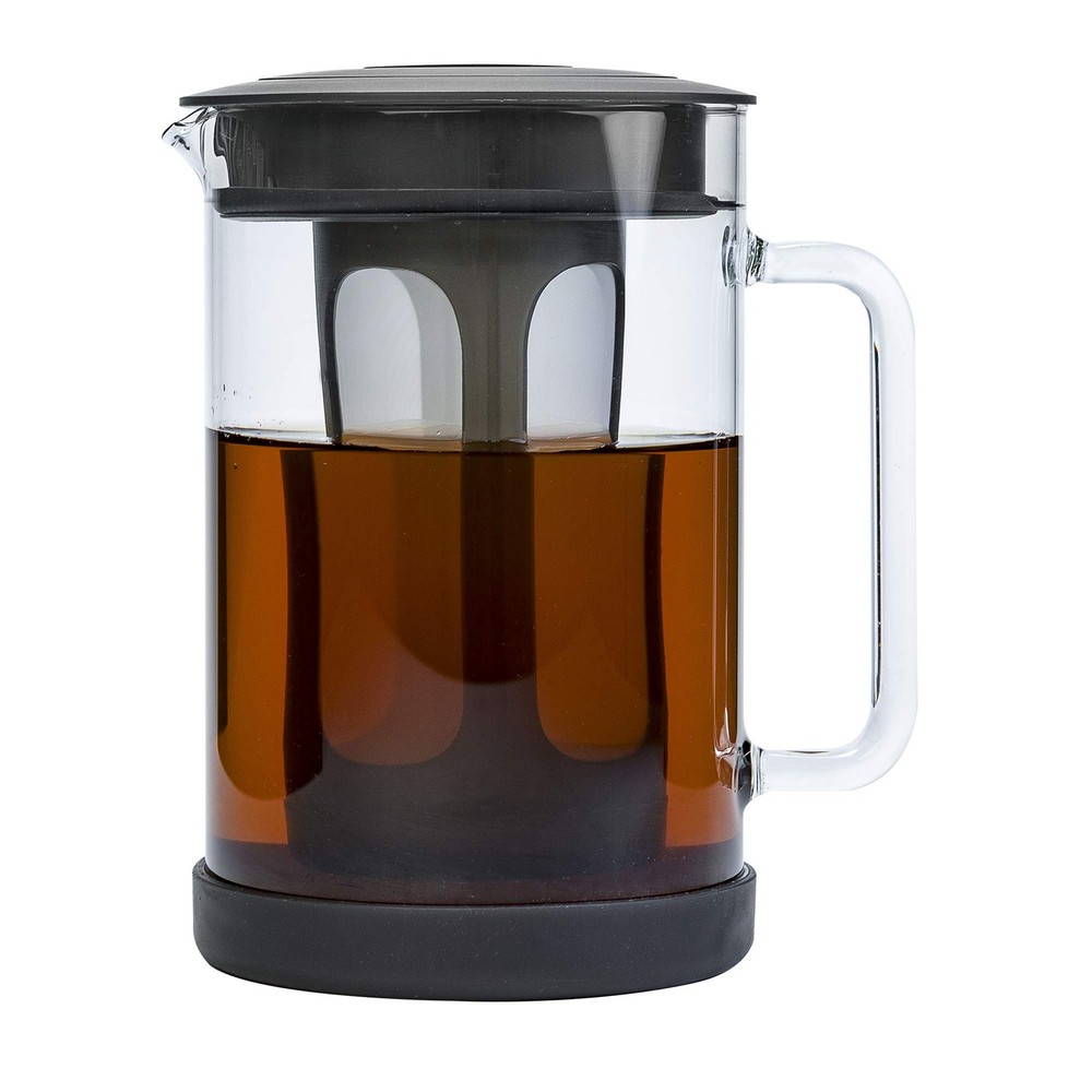 Primula Pace Cold Brew Iced Coffee Maker, Glass Pitcher, 1.6 Qt, Black