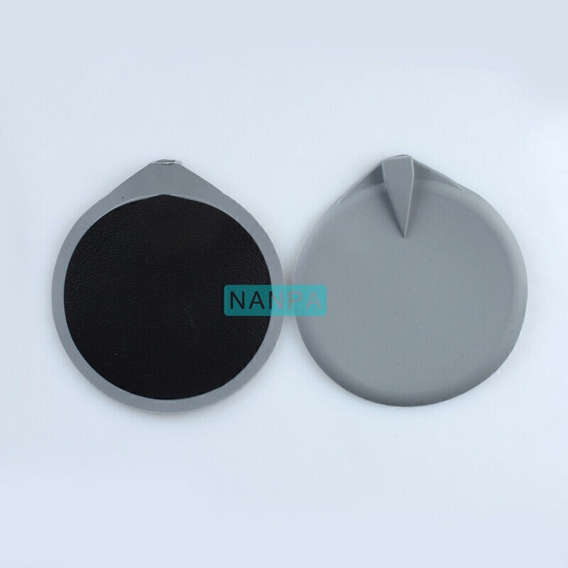 2PCS Reusable Rubber Replace Electrode Pads For Microcurrent Body Shape Massager