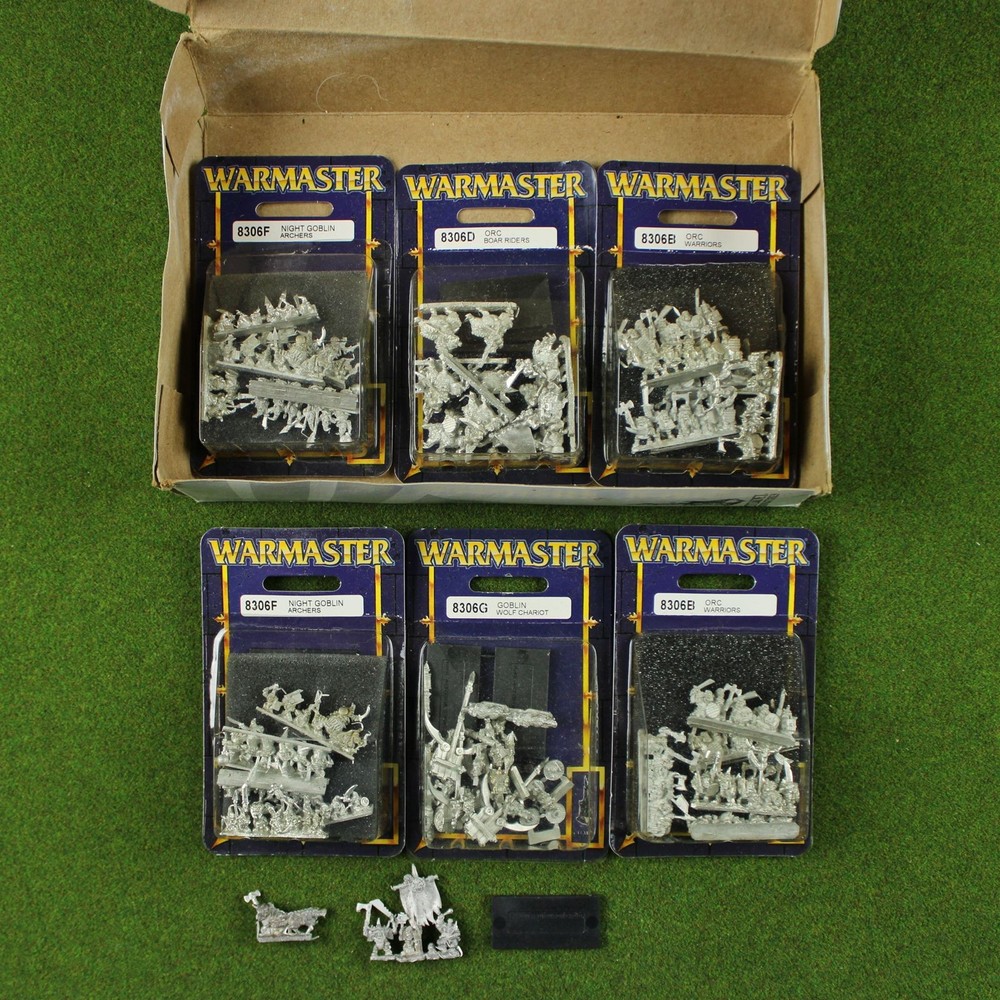 Warmaster Orcs & Goblins Starter Army - OOP - Games Workshop 10mm Warhammer