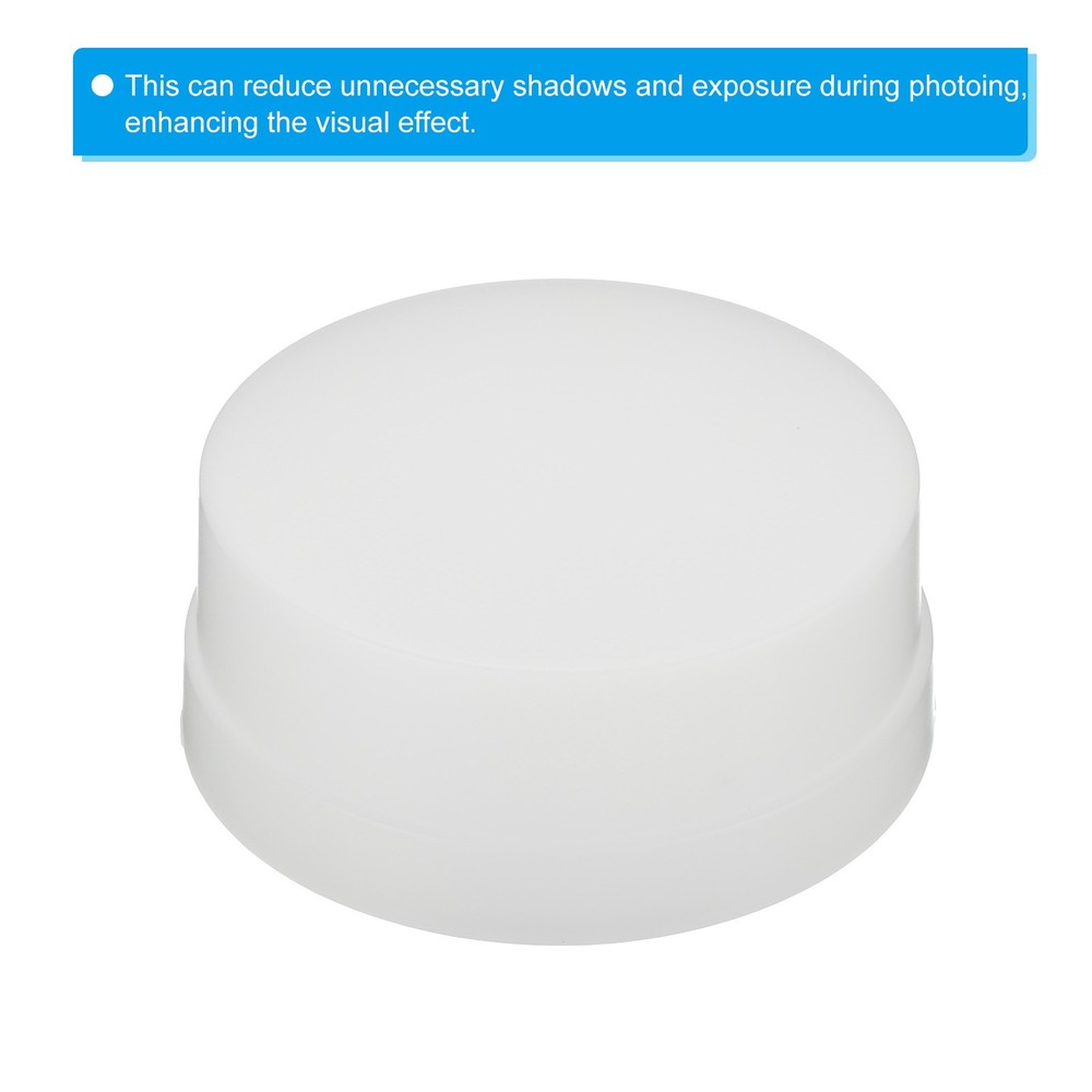 Flash Diffuser, Bounce Dome Soft Hood Box, White