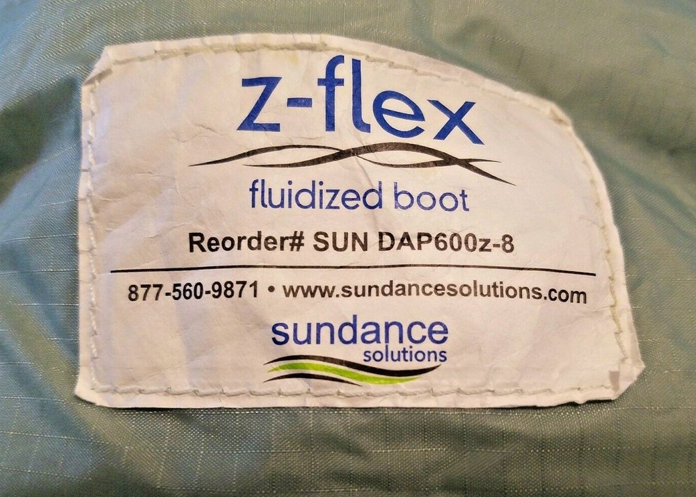 DAP600z-8 Sundance Solutions z-flex Fluidized Boot - Heel Protection Boot