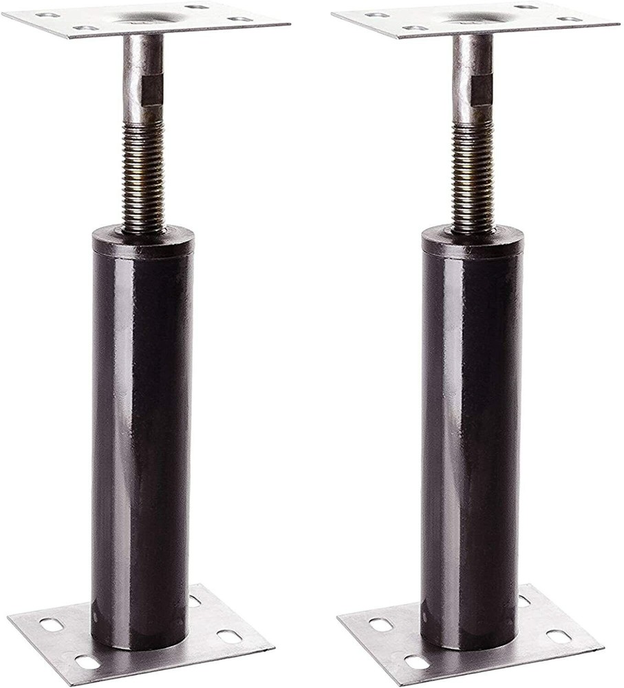 Akron Adjustable Floor Jack For Temporary Support, Size Range 1'-1' 3" (2 Pack)