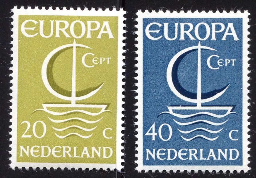 NETHERLANDS SCOTT# 441-442 MNH EUROPA TOPICAL