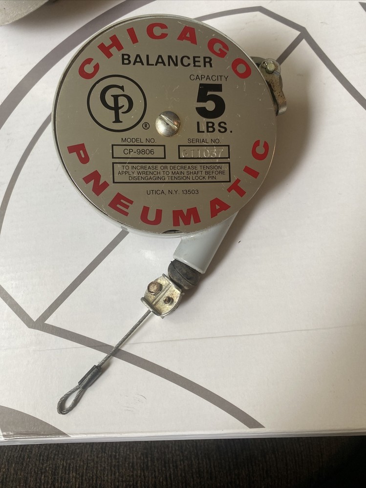 CHICAGO PNEUMATIC BALANCER MODEL CP-9806 5 LBS