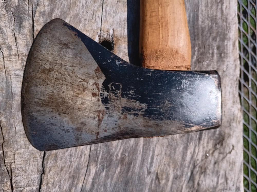 Vintage Plumb National Pattern Hatchet With Handle