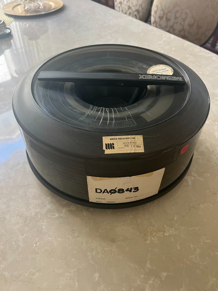 Memorex Vintage Collectors item, retro disk pack