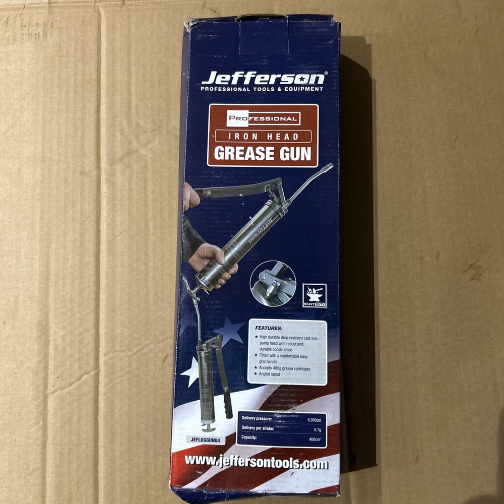 Jefferson Standard Side Lever Grease Gun