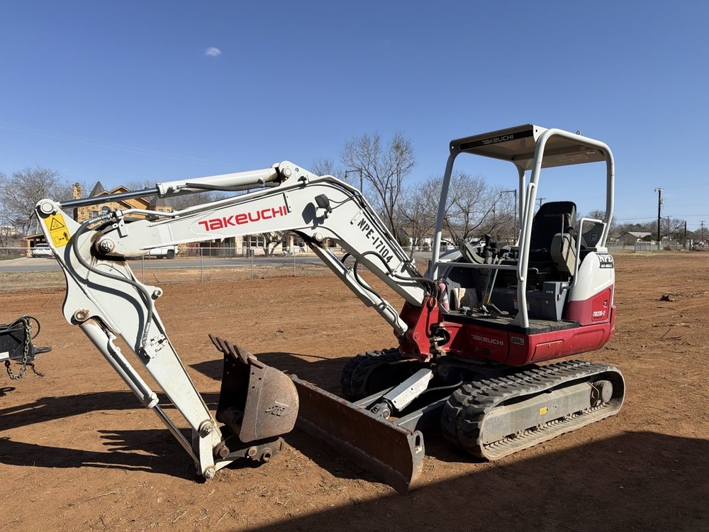 Takeuchi TB 235-2 Compact Mini Excavator, 2022