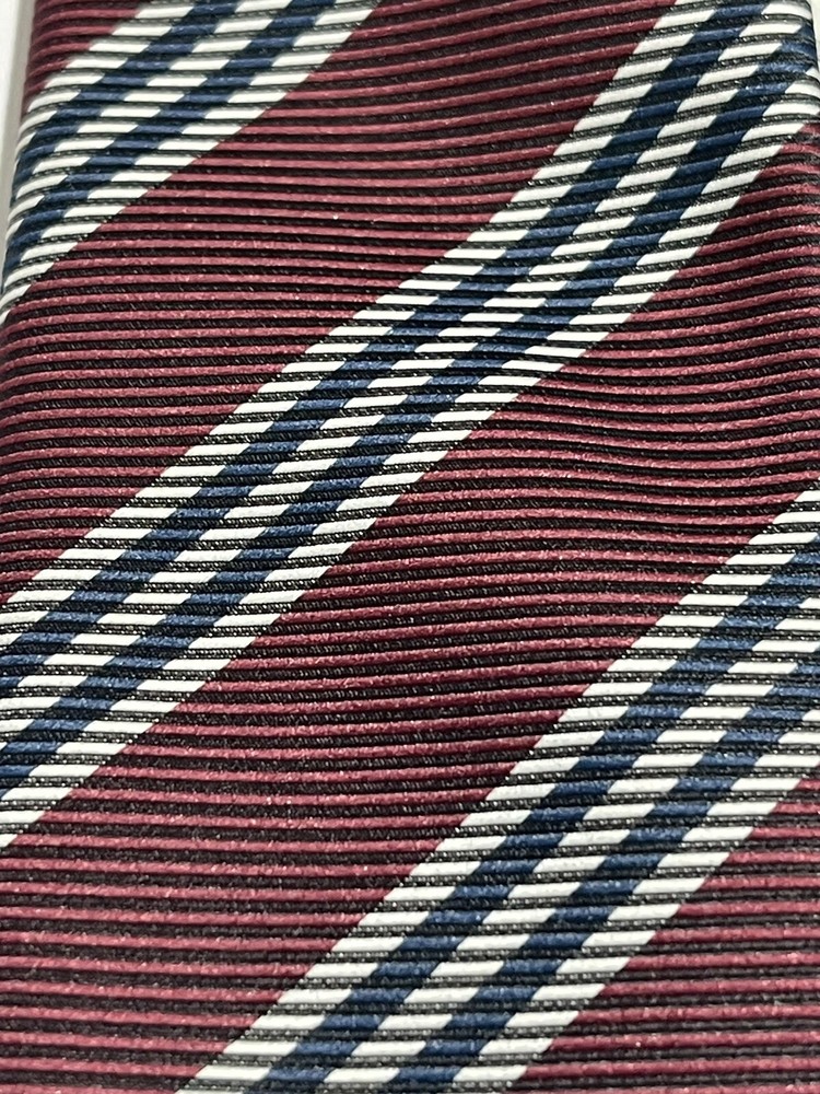 Boss By Hugo Boss Performance Italy Polyester Tie In Dark Red (width 6cm).